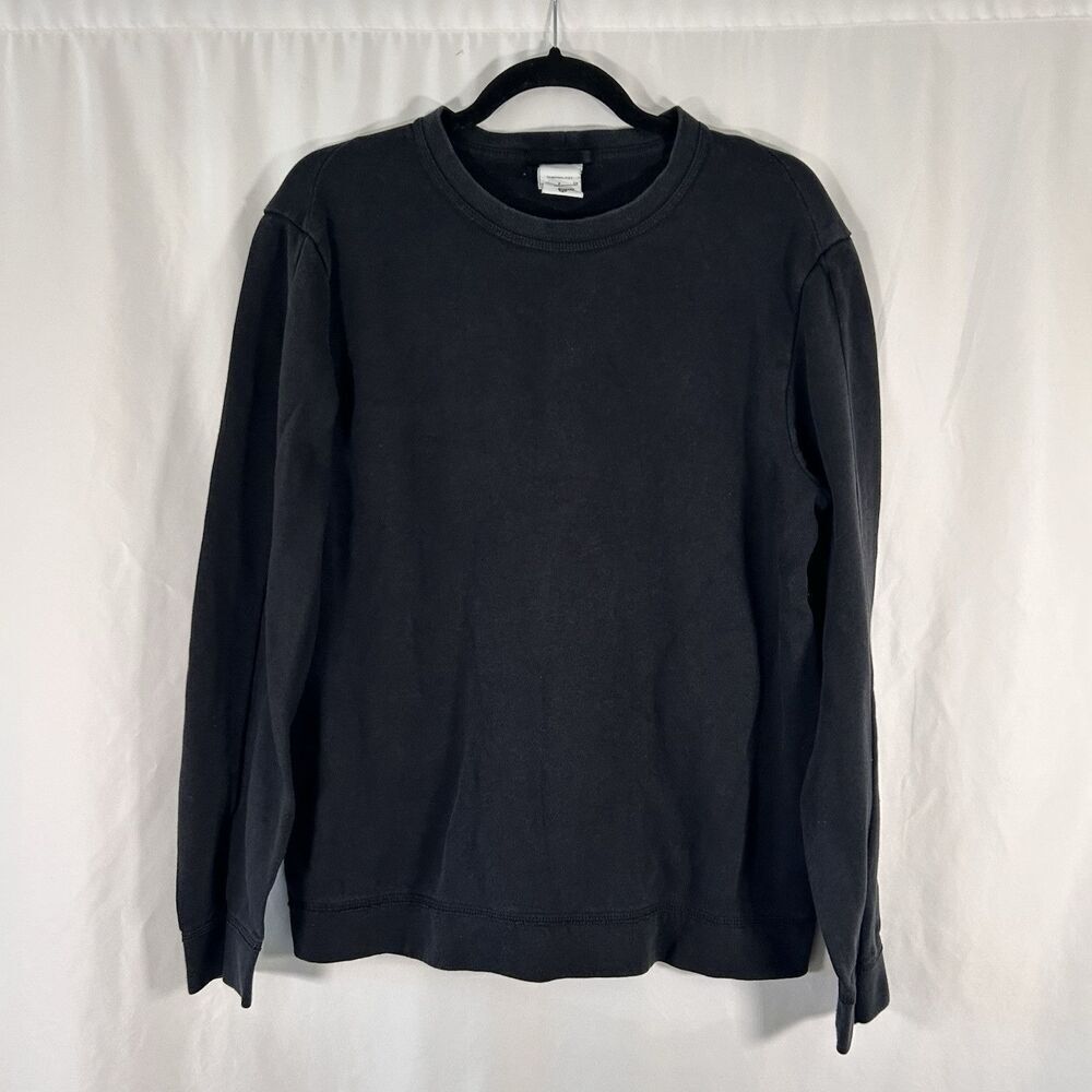 Nike Yoga Sweater Women's Small Black Long Sleeve Crew Neck Therma-Fit